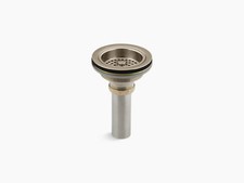 Kohler K-8801-BV Duostrainer Sink Strainer with Tailpiece Vibrant Brushed Bronze