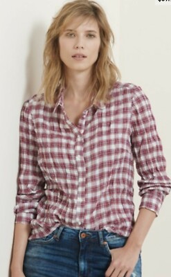 VIOLETA BY MANGO Textured check shirt