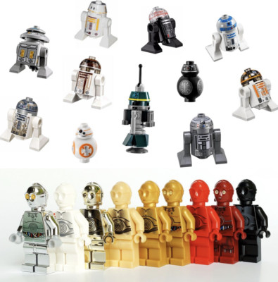 LEGO Star Wars Droids and Astromechs Minifigures - YOU CHOOSE - SAME DAY SHIP