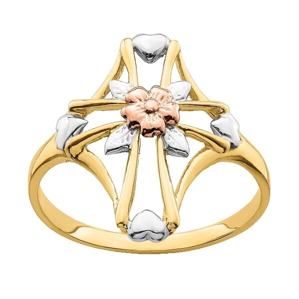 Anillos de moda banda de Flores y Plantas