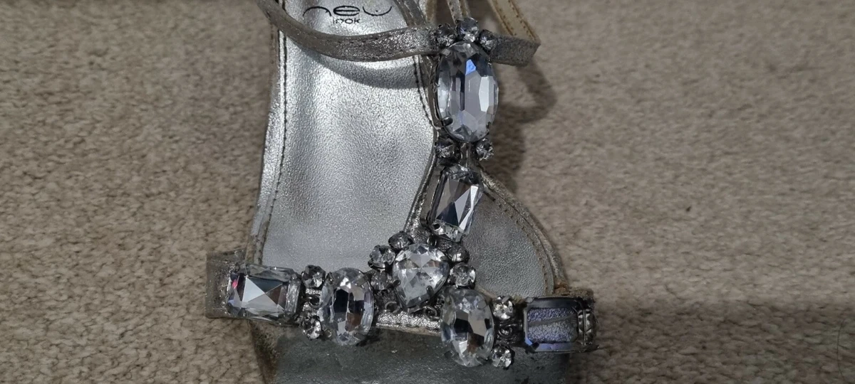 New look sparkly sandals sale