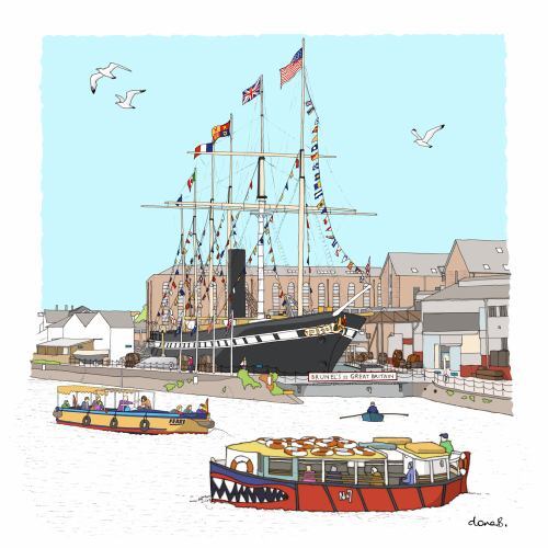 The Bristol and Bath Art Book: The Cities Through by Emma Bennett (HB 2022) - Image 4