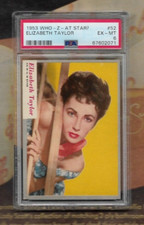 1953 Topps Who-z-at Star Trading Cards 32