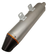 Universal Motorcycle Race Silencer Exhaust Straight Through Stainless Steel 38mm