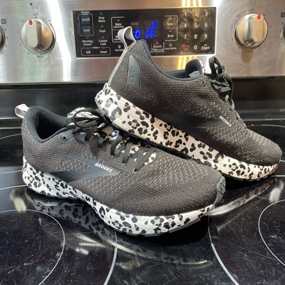Leopard Print Running Shoes Brooks Snow Leopard Revel Snow