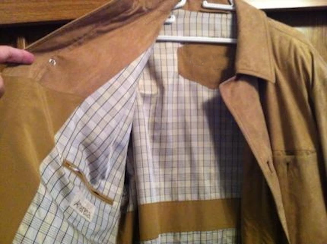 Original Amaretta Stoff Made in Japan feinstes Wildleder Imitat Meterware  - Bild 3 von 3