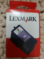 Lexmark 35 Color Ink Cartridges NEW Sealed Box
