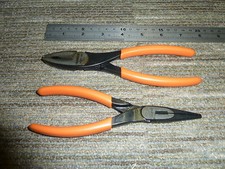 BAHCO COMBINATION + LONG NOSE PLIERS Genuine BRAND NEW 2430D 160mm + 2628D 180mm
