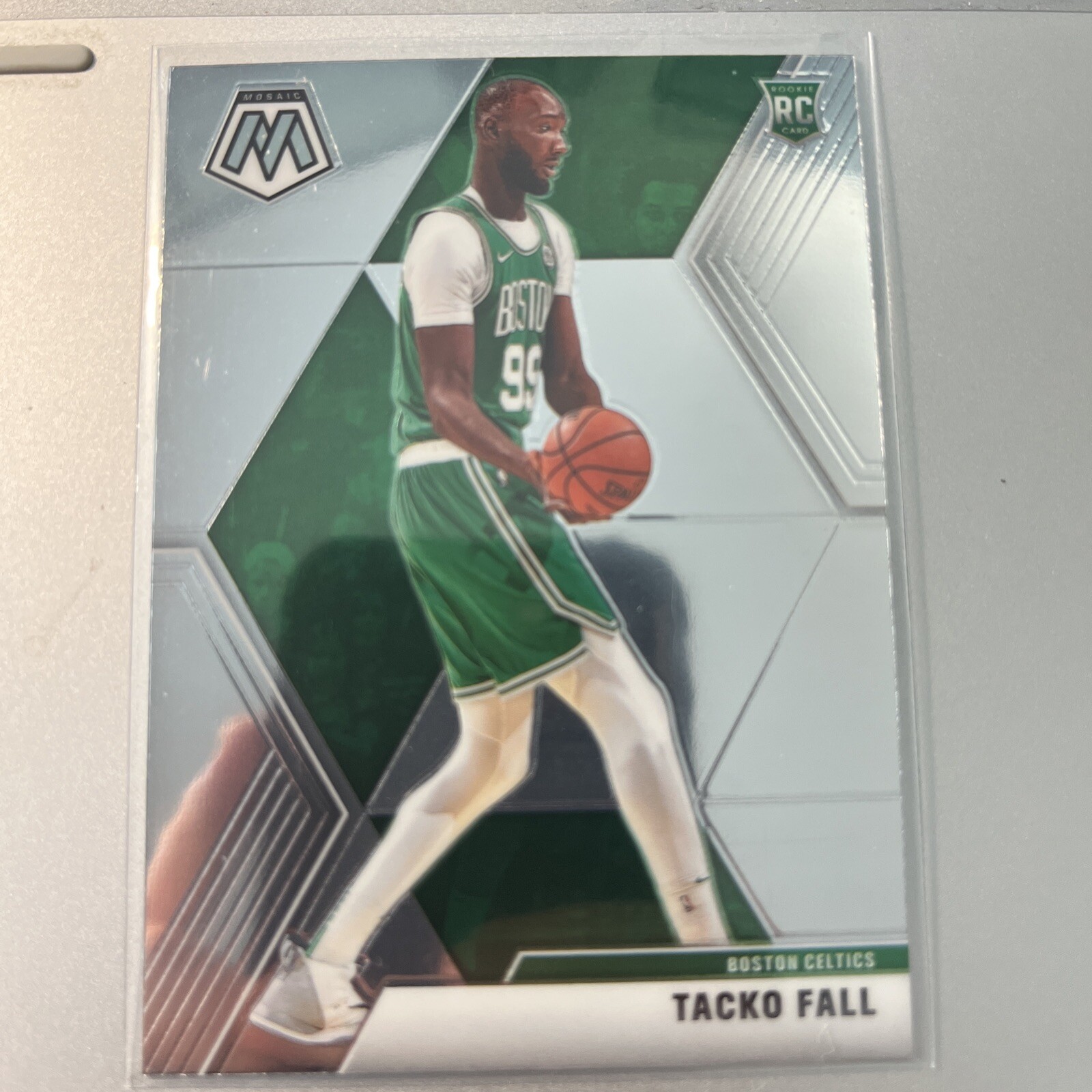 2019-20 Panini Mosaic #244 Tacko Fall rookie card