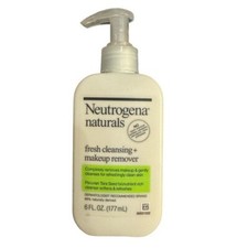 2 x Neutrogena Naturals Fresh Cleansing  Makeup Remover 6 fl oz