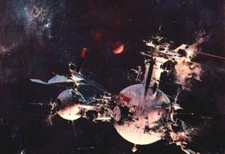 #77 John Berkey Fantasy/Sci-Fi Trading Card