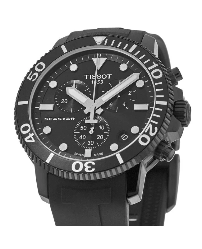 Tissot seastar 1000 chronograph manual sale