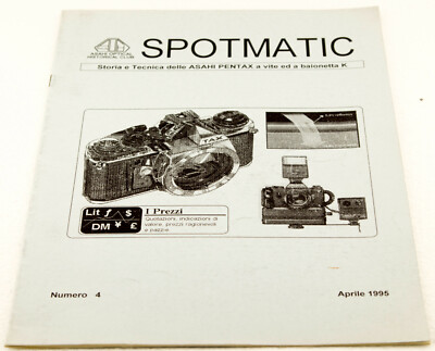 SPOTMATIC GESCHICHTE UND TECHNIK DER ASAHI PENTAX MIT SCHRAUBE UND BAJONETT, NR. 4 APR '95