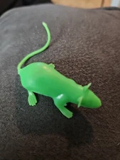 Dolgen Green Mouse- Plastic Toy