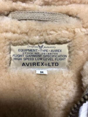 avirex stock no 28 a6755