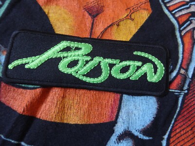Poison Shape Patch Gestickt Glam Hair Metal Skid Row
