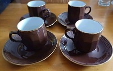 Goebel Oeslauer Manufaktur - Set 4 Espressotassen mit Teller