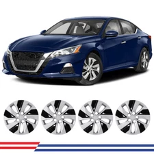 16" Set of 4 Wheel Covers Full Rim Snap On Hub Caps fit 2019-2023 Nissan Altima