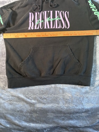 Reckless Los Angeles Hoodie Women's Size 2XL - Picture 3 of 8