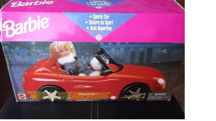 Barbie Red Sports Car 1996 Collectable No 67532