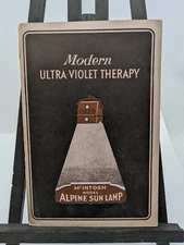 Modern Ultra-Violet Therapy McIntosh Model Alpine Sun Lamp Soft Cover