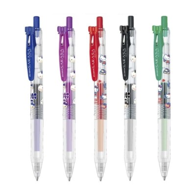 Zebra Sarasa Clip Hello Kitty Pens 50th Limited Edition 5 Colors