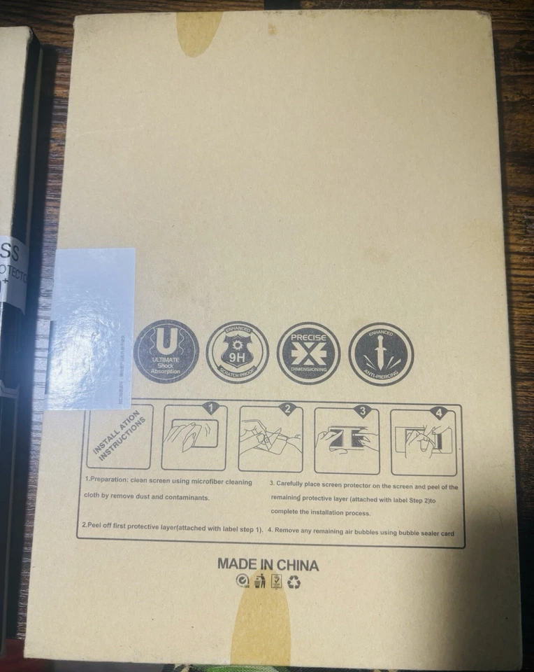 Samsung Tablet T377 Glass Protector 2 Pack - Image 4 of 4