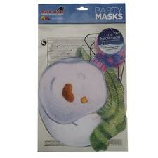 The Snowman and Snowdog 2D Cards Party Face Masks Official Twin Set 2