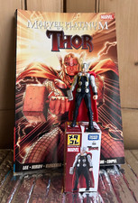 The Definitive Thor:  Marvel Platinum book + Japanese diecast Thor figurine