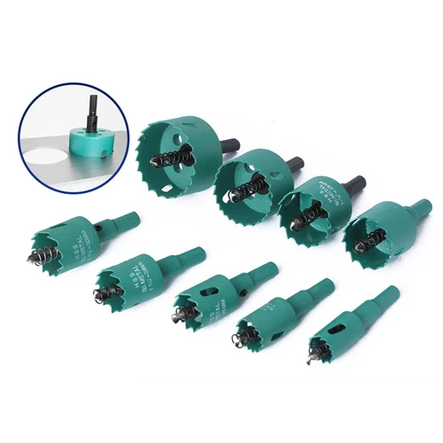 16mm - 200mm Bi Metall Lochsäge Bohrer Aufsteckdorn Pilot für Holz Kunststoff - Picture 4 of 11