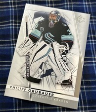 Philipp Grubauer 2022-23 Upper Deck SP Authentic Base Card #64