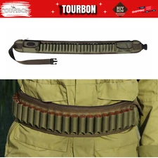 TOURBON Shooting Cartridges Belt Ammo Carrier 12Gauge Shotgun Shell Holder Nylon