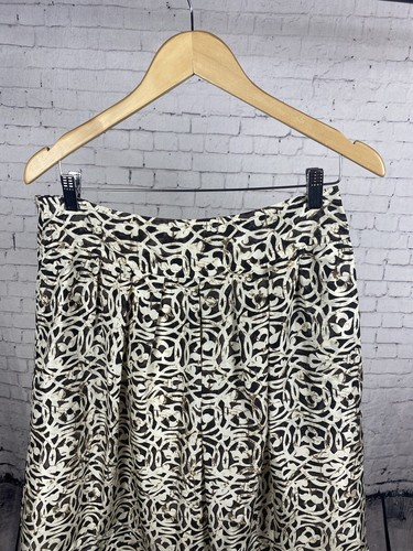 Falda Banana Republic para mujer talla 6 plisada hasta la rodilla seda 2007 (A12) - Imagen 2 de 13