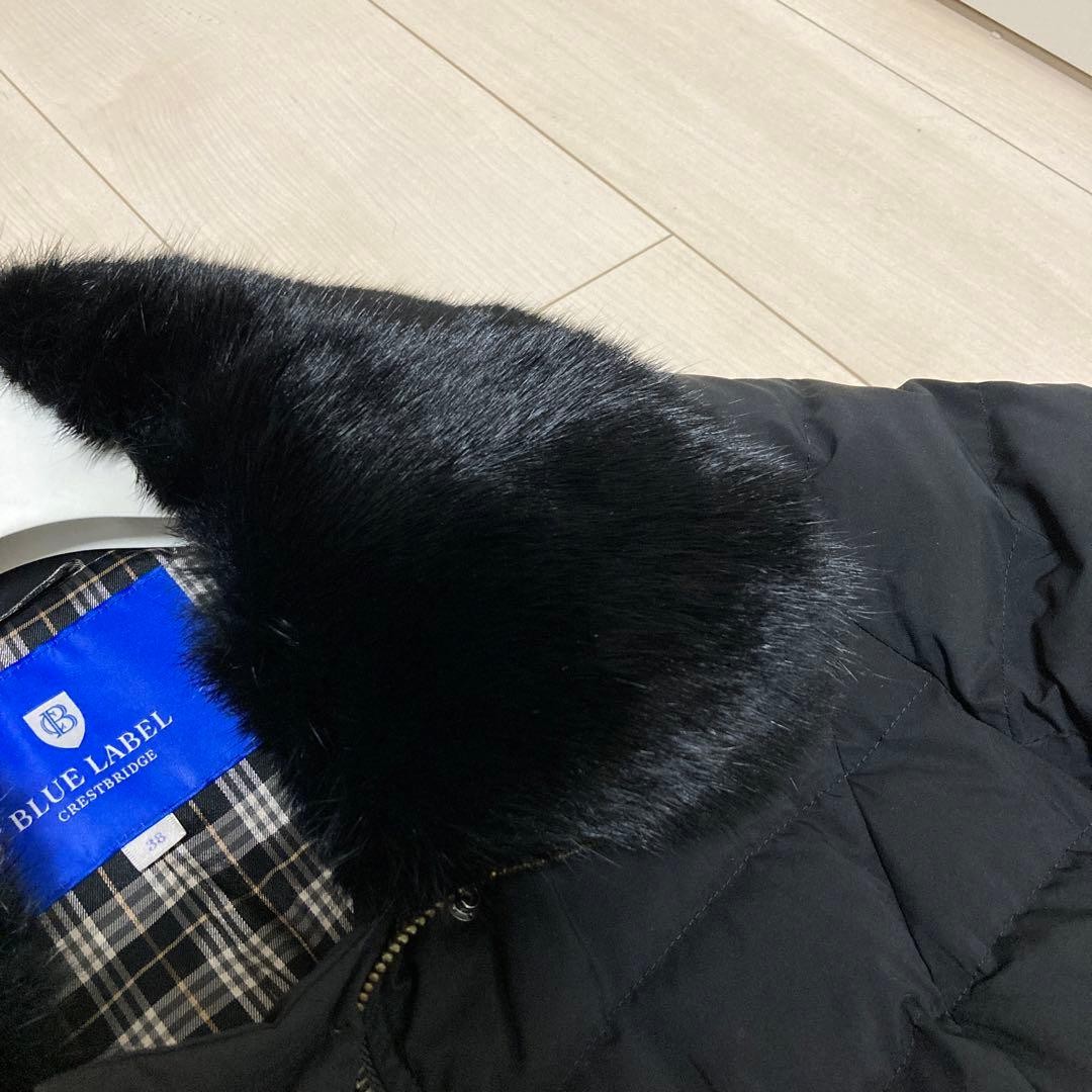 Burberry   Down Coat Rabbit Fur Crestbridge thumbnail 4