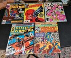 1970s 80s Vintage Lot of 5 Marvel Superhero Books Readers B77