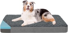 Orthopedic Memory Foam Bed for Large Dogs, Waterproof Cooling Pet Mats