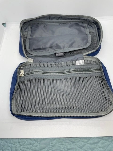TRAVELON Compacto Colgante Aseo Ducha Kit de Viaje Azul Marino Nuevo Sin Etiquetas Unisex Foto 4 de 4
