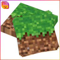 Servietten Wiese Happy Birthday 33X33Cm 40 StüCk Tischdeko Party GrüN