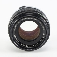 Olympus Zuiko 50mm f/1.8 Manual Focus Lens for OM-Mount 49mm