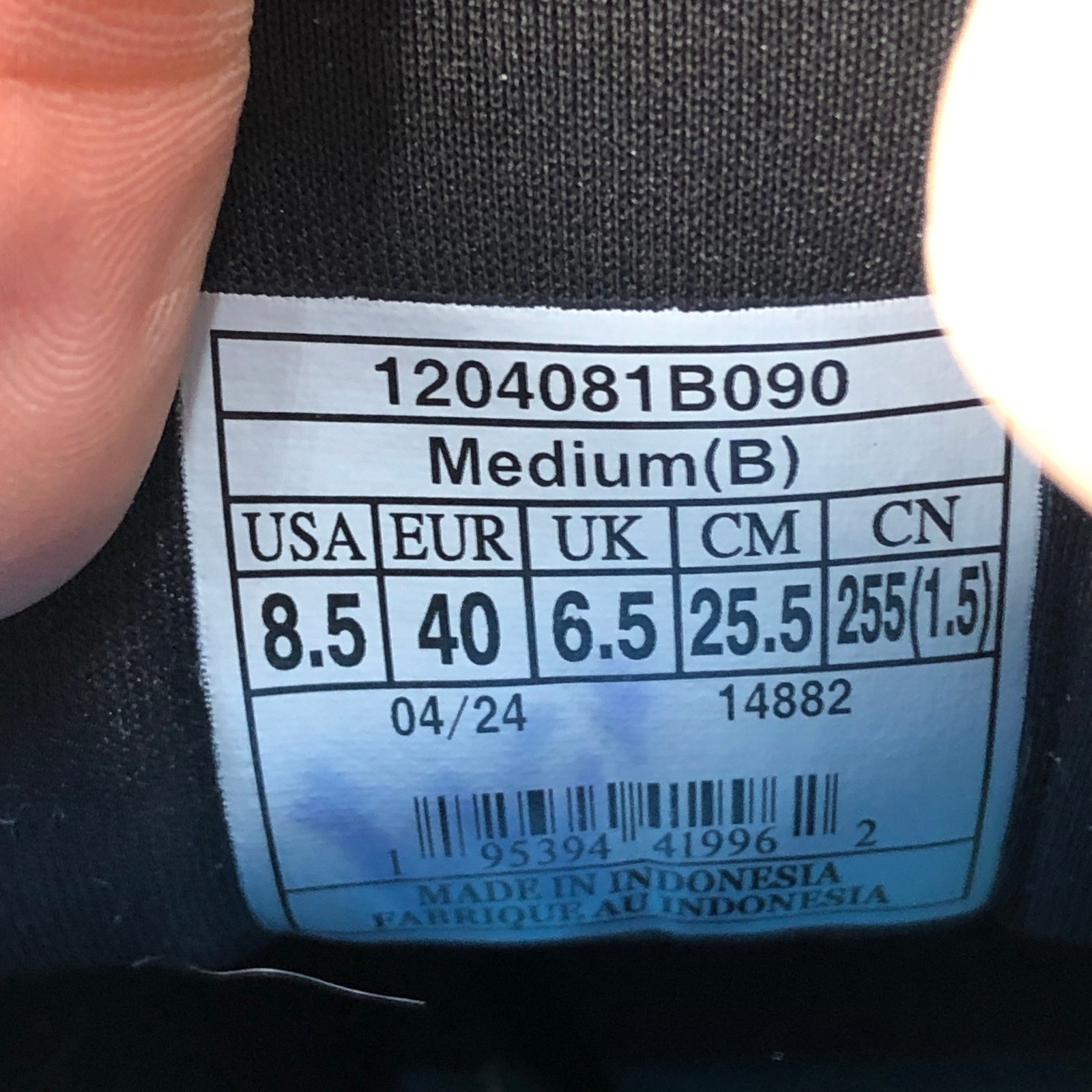 Brooks Glycerin 21 Black White Running Shoes Womens Size 8.5 Medium B Cushioned thumbnail 5