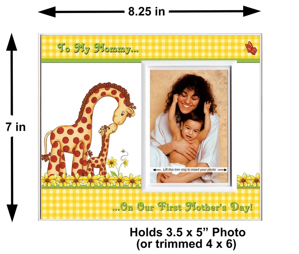 Marco de fotos A mamá en nuestro primer día de la madre | 1er día de la madre foto Fr... Foto 4 de 4