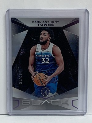 2023-24 Panini Black #58 Karl-Anthony Towns Amethyst 12/15 Timberwolves Knicks