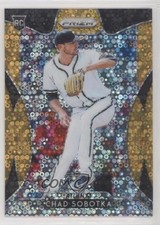 2019 Panini Prizm Tier III Neon Orange Donut Circle /150 Chad Sobotka #283 0zc5