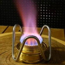 Supporto per fornello ad alcol, supporto per bruciatore portatile e leggero per