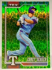 Corey Seager [Holiday Green] #96 Prices | 2026 Topps | Baseball Cards