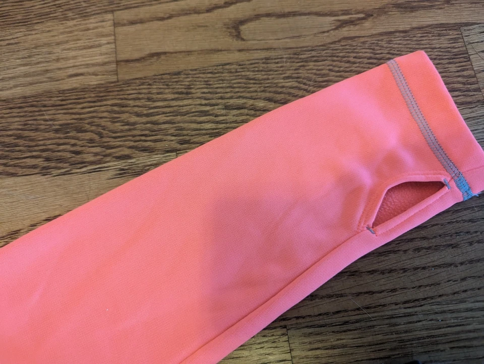 FILA Sport Mujer Mediana Rosa Gris 1/4 Cremallera Pullover Correr Manga Larga Camisa Foto 3 de 4