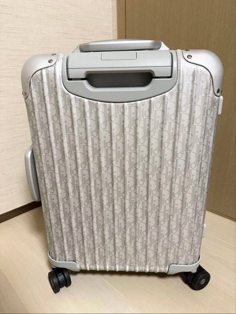 Rimowa Dior 35L Silver 4 wheels Carry Case Suitcase | eBay