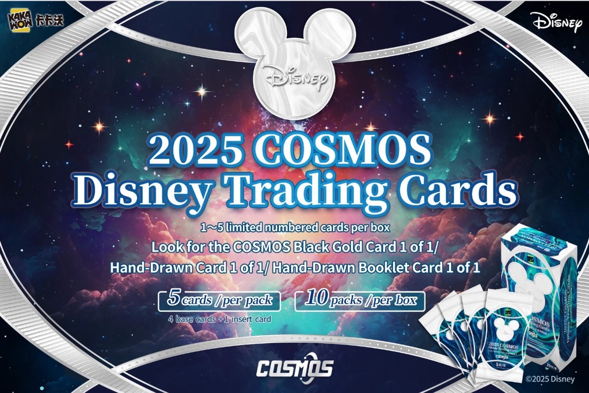 2025 Kakawow x COSMOS Disney Trading Collection Card Sealed Box IN