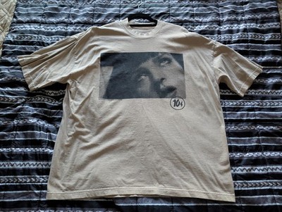 Pulp Fiction Mia Wallace Uma Thurman Over Dose Shirt XXL Heavy Weight Beige