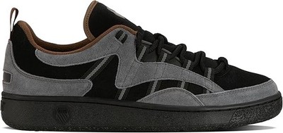 K-Swiss Slamm 99 SDE Gr 39,5 40 41 Herren Sneaker Schuhe Grau Schwarz 04313-001